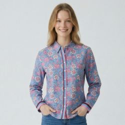 Chemisier fleur cathya-c102512c0a Femme LA PETITE ETOILE