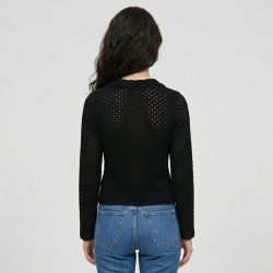 Pull noir matilda-m212511c0a Femme LA PETITE ETOILE