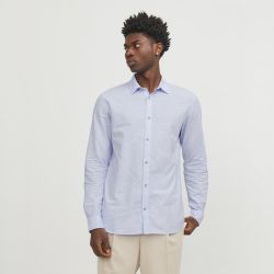 Chemise ml cashmere blue jwhsummer 12274911 4502 Homme JACK & JONES