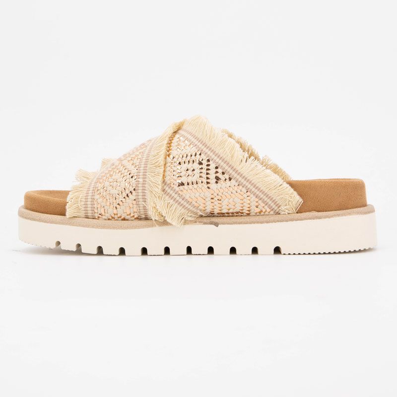 Mule beige gold 26m0632005 t36/41 Femme MUSTANG