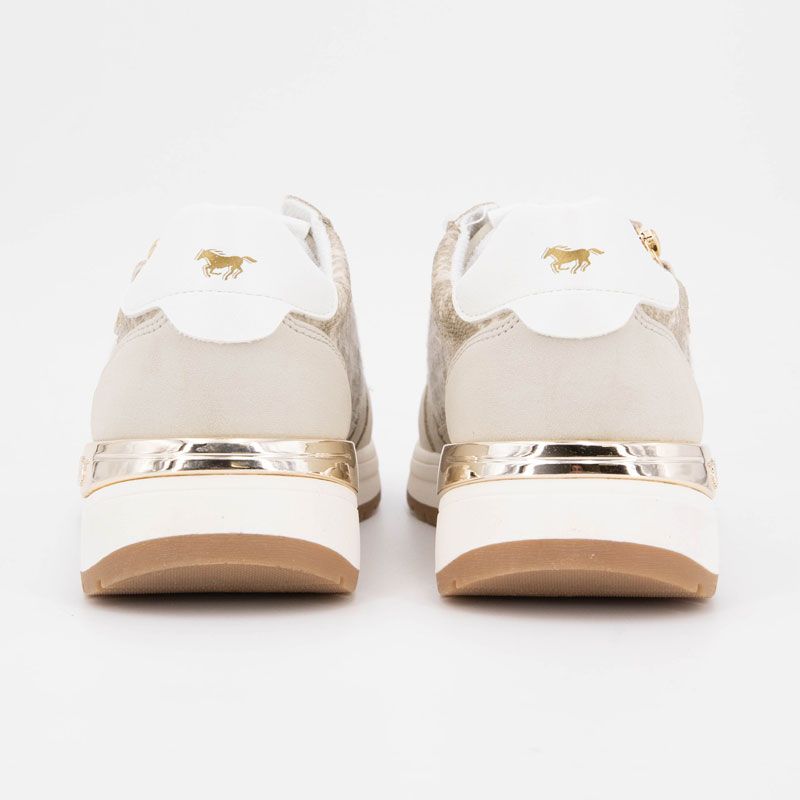 Basket cream 26m052200200 t36/41 Femme MUSTANG