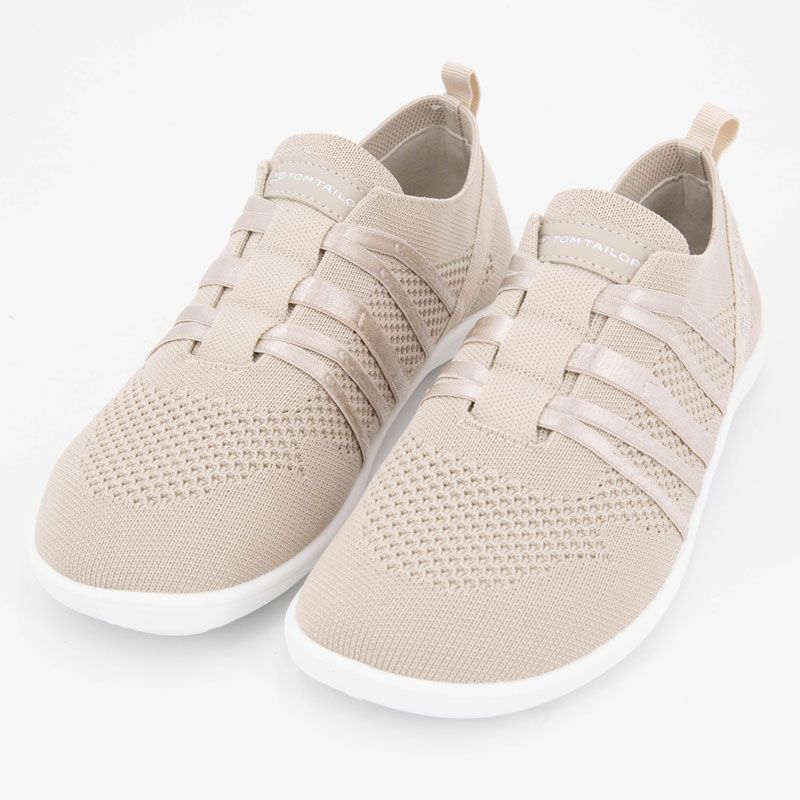 Basket beige 9590190001 t36/41 Femme TOM TAILOR