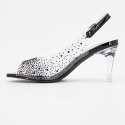 Sandale noire mira08 t35/41 Femme LAURA VITA