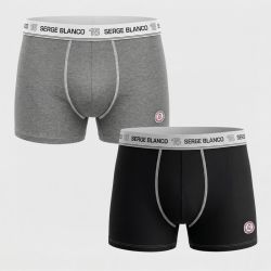 Lot de 2 boxer coton ser/1/bcx2/class1b Homme SERGE BLANCO