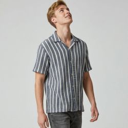 Chemise mc ocean cavern jwhcoba 12294078 4502 Homme JACK & JONES