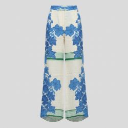 Pantalon regular imprimé fleur Femme LA PETITE ETOILE