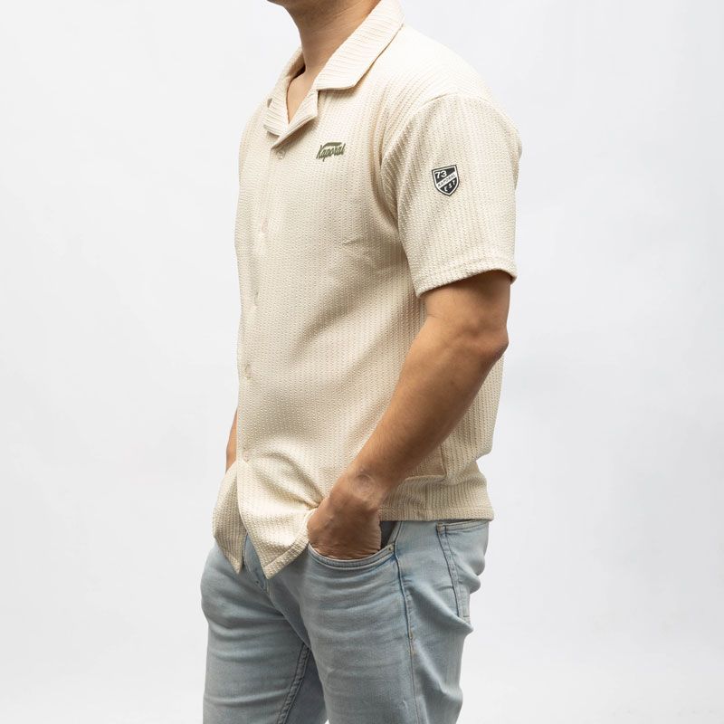 Chemise mc en maille hendrix Femme KAPORAL