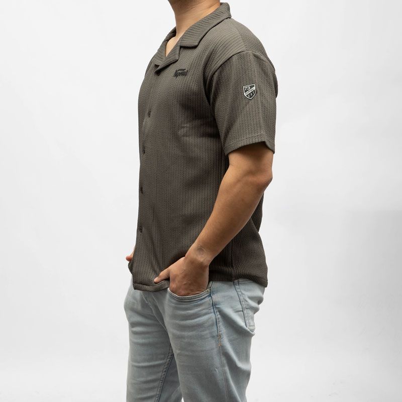 Chemise mc en maille hendrix Femme KAPORAL