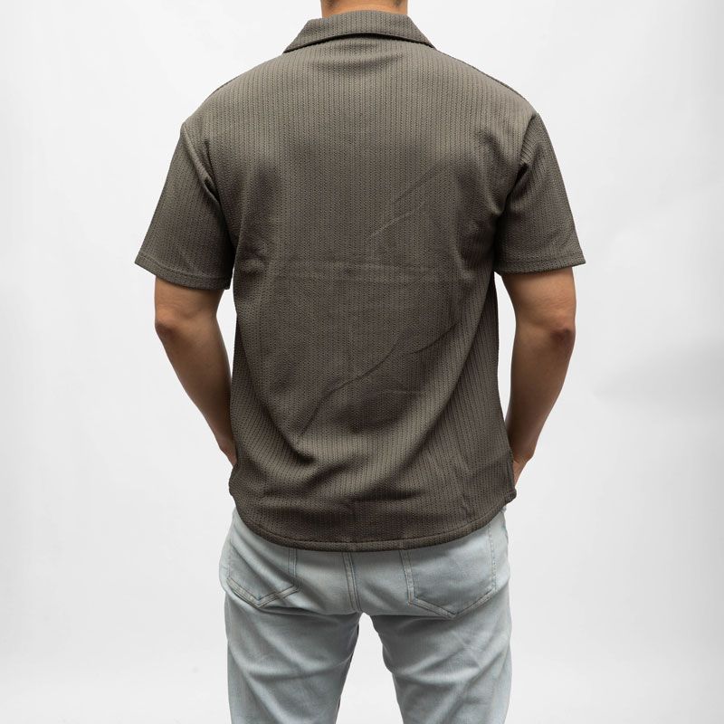 Chemise mc en maille hendrix Femme KAPORAL