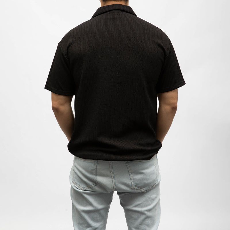 Chemise mc en maille hendrix Femme KAPORAL