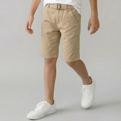 Bermuda kaki rs chino 6/16 ans Enfant REDSKINS