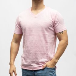 Tee shirt slub col v bill tornade 24193 Homme BILL TORNADE