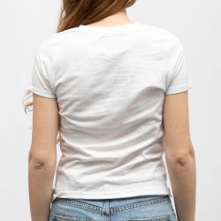 Tee shirt slub col v bill tornade 29235 Femme BILL TORNADE