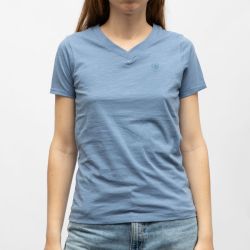 Tee shirt slub col v bill tornade 29235 Femme BILL TORNADE