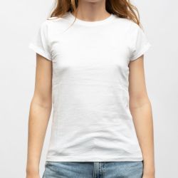 Tee shirt slub col rond bill tornade 29228 Femme BILL TORNADE