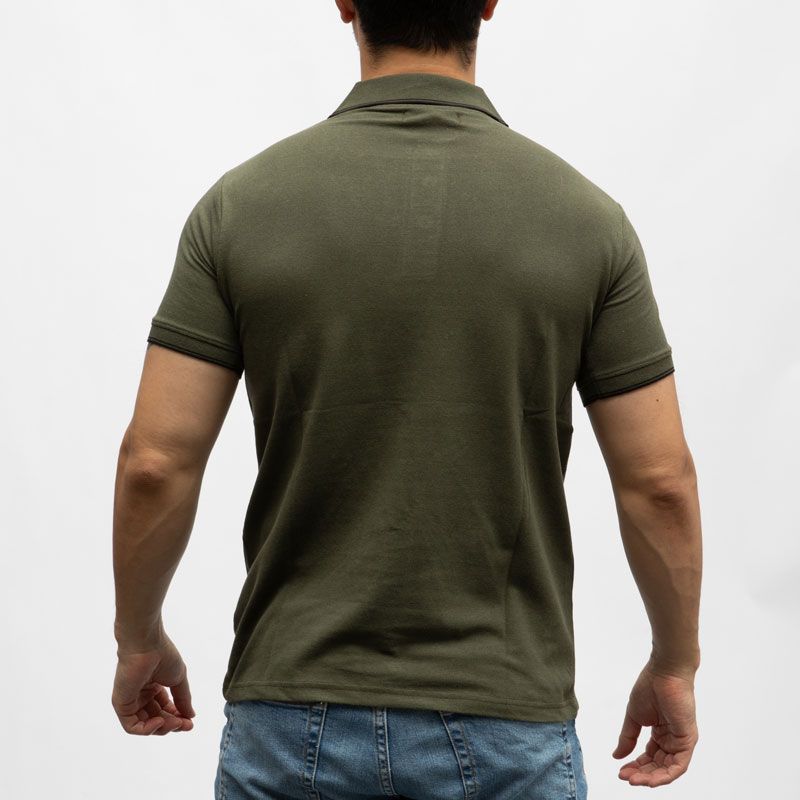 Polo mc lt kaki pierre Homme PANAME BROTHERS