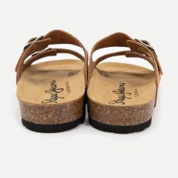 Mule spritzer pink oban suede pls80009 Femme PEPE JEANS