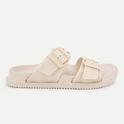 Mule chalk white ocean studs pls700005 Femme PEPE JEANS