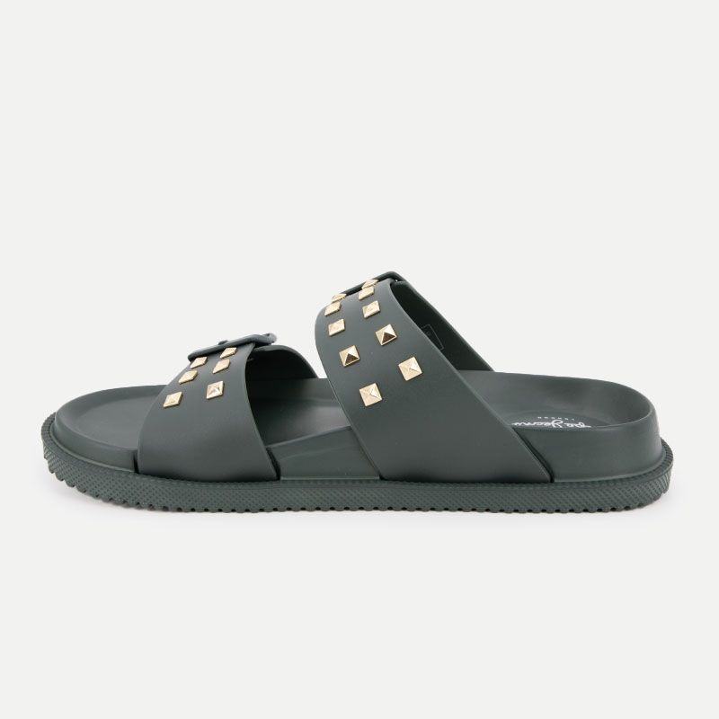 Mule chalk white ocean studs pls700005 Femme PEPE JEANS