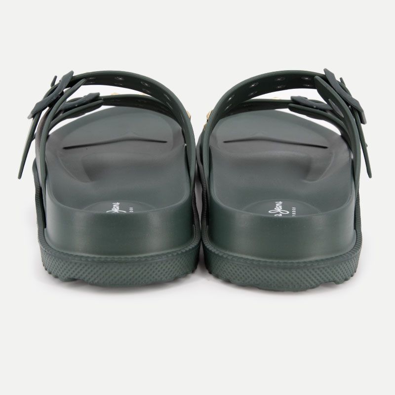 Mule chalk white ocean studs pls700005 Femme PEPE JEANS