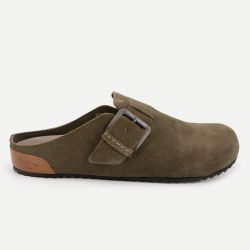 Mules sabots corby confort effet daimHomme PEPE JEANS