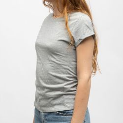 Tee shirt slub col v bill tornade 29235 Femme BILL TORNADE