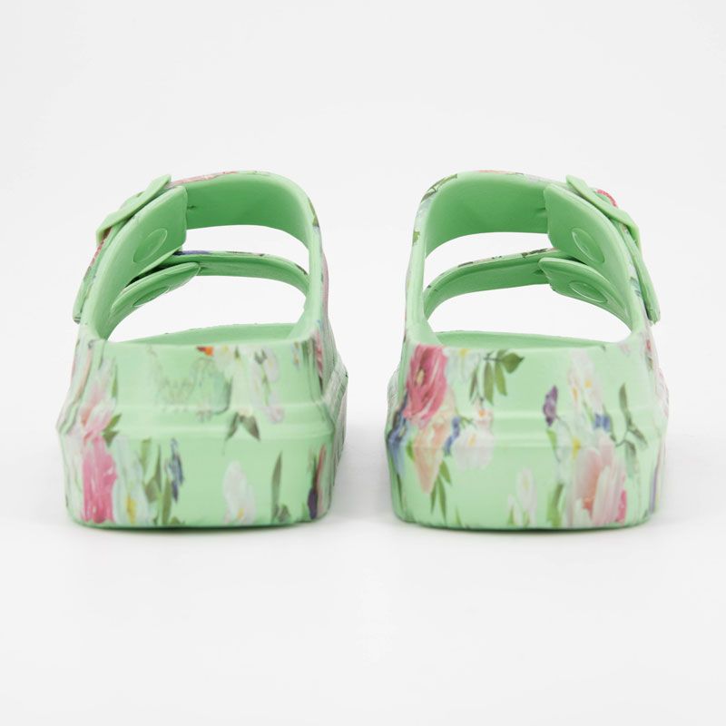 Mule vert nuon01 t35/41 Femme LAURA VITA