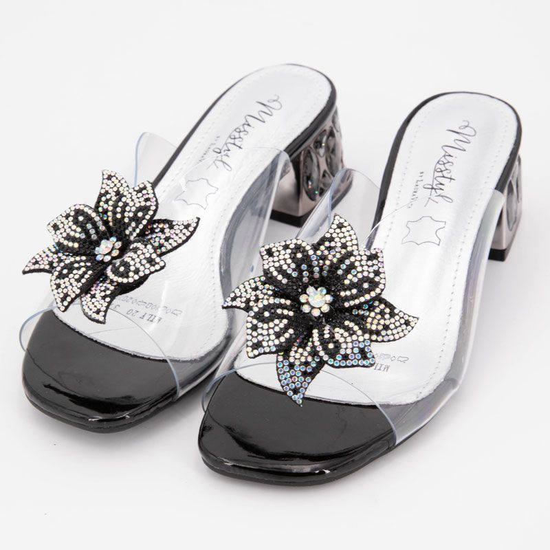 Mule noir mily20 t35/41 Femme LAURA VITA