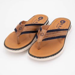 Tongs cuir Homme ORLAND