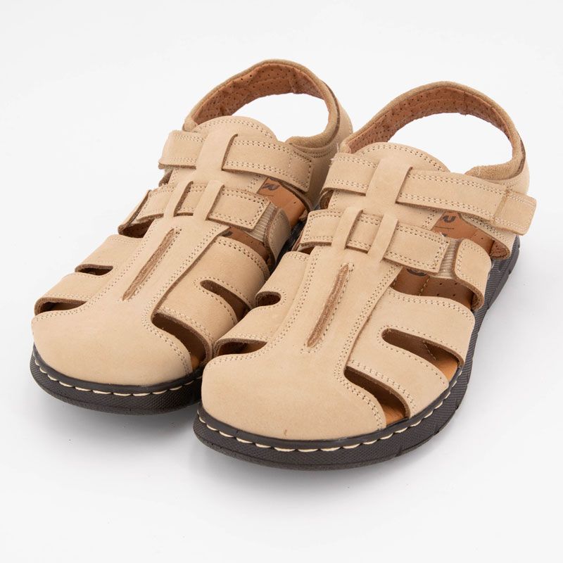 Spartiates en cuir avec boucle Homme ORLAND