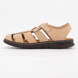 Spartiates en cuir avec boucle Homme ORLAND