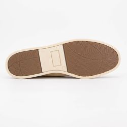 Chaussures cuir lisse de bateau à lacets Homme ORLAND