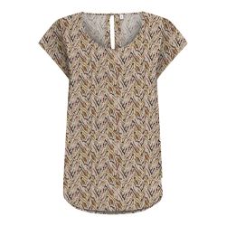 Blouse mc dull gold onlnova 15222174 4499 Femme ONLY