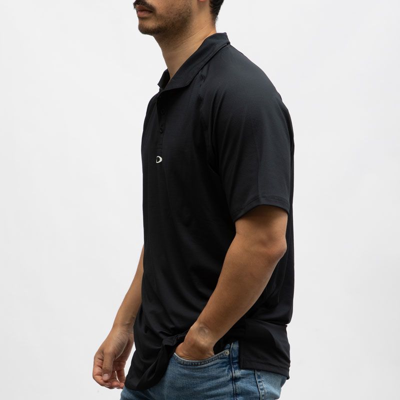 Polo blanc iconic ss polo shirt foa405916 Homme OAKLEY