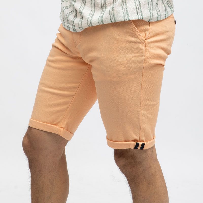 Bermuda chino mustard cr-bross-x12-mu Homme CROSSBY