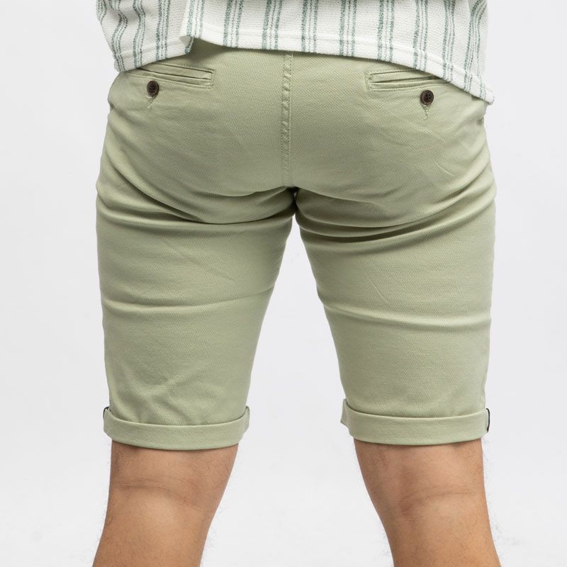 Bermuda chino mustard cr-bross-x12-mu Homme CROSSBY