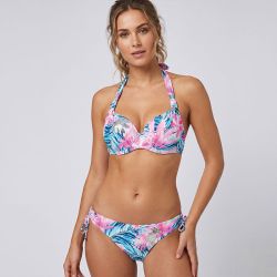 Maillot de bain 2 pièces tropical Femme HAUTE PRESSION