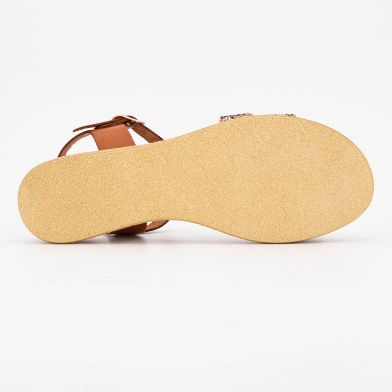 Sandales glitter avec bride à paillettes Femme CARLA TORTOSA