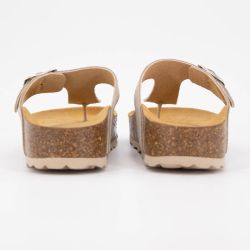 Mule boreal beige plata 93-s/801 t36/41 Femme I AM