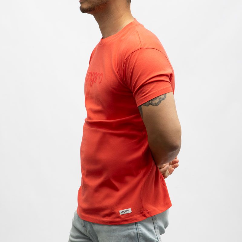 Tee shirt logo velours ungaro 20638 Homme UNGARO