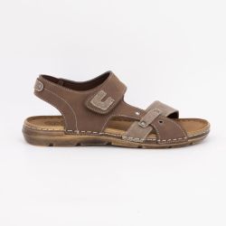 Sandale marron k62201 t40/45 Homme KELARA