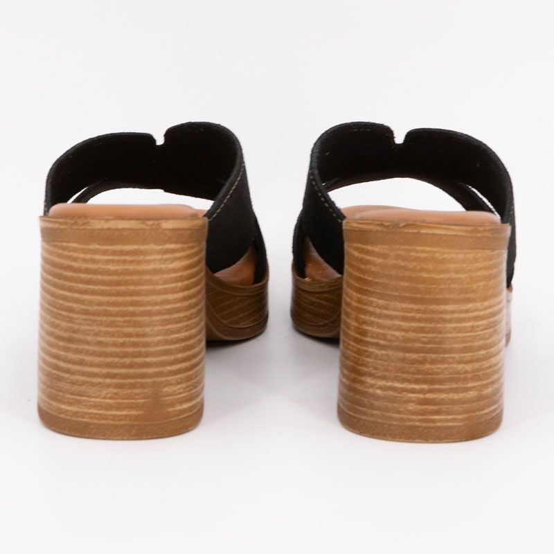 Mule compensee serraje negro 78539 t36/41 Femme CARLA TORTOSA