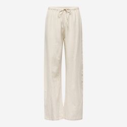 PANTALON JDYGILL LINEN CARIBOU 15368582 4472