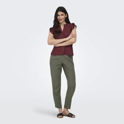 Pantalon oxford tan onlgoa-poptrash 15364058 4478 Femme ONLY