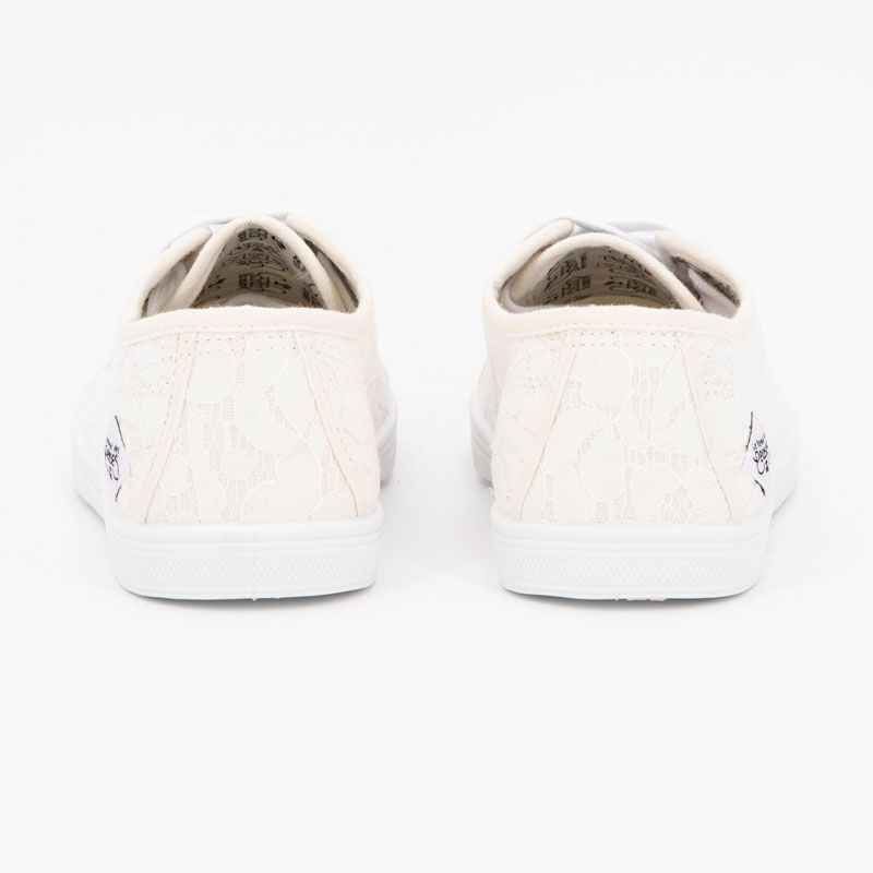 Basket dentelle basic02 t36/38 Femme LE TEMPS DES CERISES