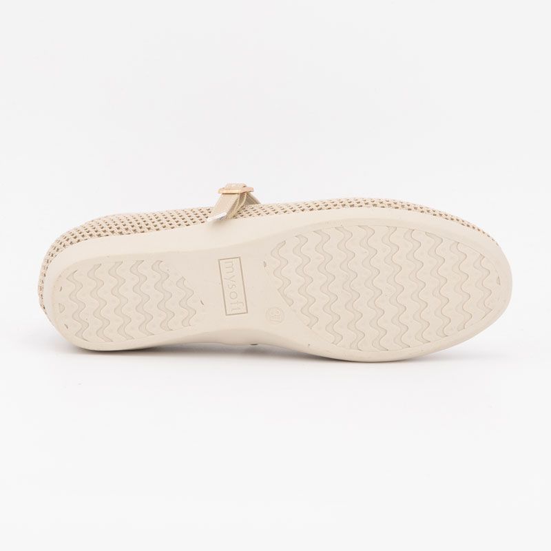 Ballerine platino 25m082 t36/41 Femme MYSOFT