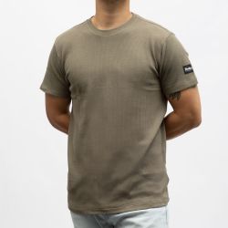 Tee shirt khaki mckay 05t1057m Homme DEELUXE 74