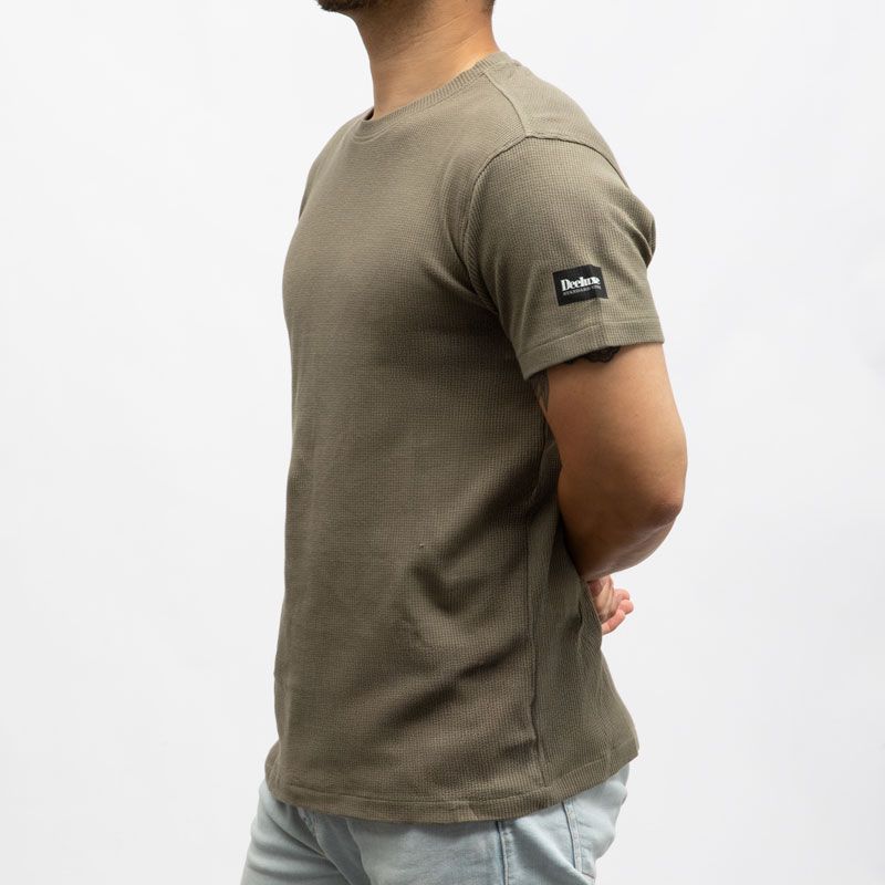Tee shirt khaki mckay 05t1057m Homme DEELUXE 74
