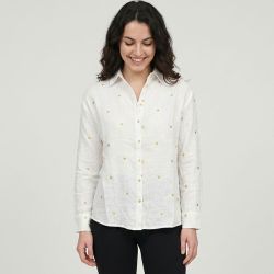 Blouse off white kenda 05t404w Femme DEELUXE 74