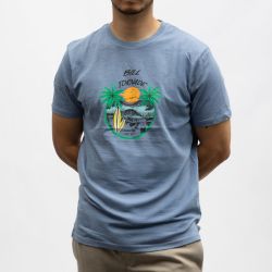Tee shirt slub print hom bill tornade 24360 Homme BILL TORNADE